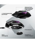Mouse de gaming Logitech - G502 X Plus EER2, optic, wireless, negru - 7t