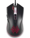 Mouse gaming Spartan Gear - Titan 2, cu fir, negru - 1t