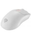 Mouse de gaming Genesis - Zircon 500, optic, wireless, alb - 3t