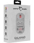 Mouse gaming  White Shark - GALAHAD, optic , albă  - 7t