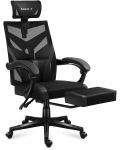 Scaun gaming Huzaro - Combat 5.0, negru - 10t