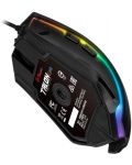 Kit gaming Thermaltake - mouse Talon Elite RGB, optică, mouse pad, negru - 4t