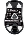 Mouse gaming  ASUS - ROG Gladius III, optic, wireless, negru - 4t