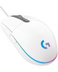 Mouse gaming Logitech - G102 Lightsync, optic, RGB, alb - 1t