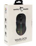 Mouse gaming  White Shark - WARLOCK,optic, negru - 9t