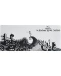 Mouse pad gaming Grupo Erik - The nightmare before Christmas, XL, moale, gri - 3t