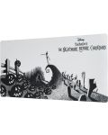 Mouse pad gaming Grupo Erik - The nightmare before Christmas, XL, moale, gri - 1t