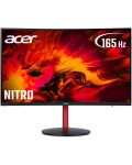 Monitor gaming Acer - Nitro XZ2 XZ272U P, 27", 165Hz, 4ms, curved - 1t