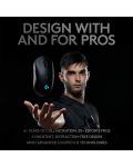 Mouse gaming Logitech - G Pro, optic, 16K DPI, wireless, negru - 3t