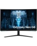Monitor de gaming Samsung - Odyssey Neo G8, 32'', 240Hz, 1ms, Curved - 1t