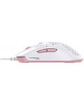 Mouse gaming  HyperX - Pulsefire Haste, optic, alb/roz  - 3t