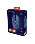 Mouse gaming Trust - GXT109 Felox, optic, albastru - 6t