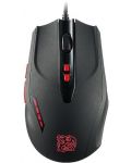 Mouse gaming Thermaltake - Black V2, laser, negru - 1t