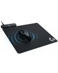 Gaming accesoriu Logitech PowerPlay - mouse pad wireless + moale sirigid - 4t