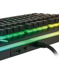 Tastatură gaming Thermaltake - Level 20, Cherry Blue Switch, RGB, neagră - 7t