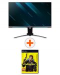 Monitor gaming Acer - Predator XB3,27", 165Hz,1ms, G-Sync,negru+Cyberpunk - 1t