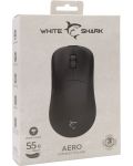 Mouse gaming  White Shark - AERO, optic , fără fir , negru  - 7t