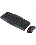 Set gaming  Redragon - S101-5, tastatura si mouse, negru - 2t