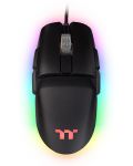 Mouse gaming Thermaltake - ARGENT M5 RGB, optic, cu fir, negru - 1t