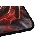 Pad de gaming Genesis - MP Carbon 500 Maxi Lava G2, multicolor - 4t