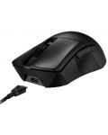 Mouse de gaming ASUS - ROG Gladius III, AimPoint, optic, wireless, negru - 5t