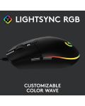 Mouse gaming Logitech - G102 Lightsync, optic, RGB, negru - 3t