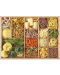 Puzzle Gold Puzzle de 1000 piese - Colectie de pasta intr-o cutie de lemn  - 2t
