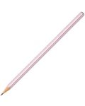 Creion grafit Faber-Castell Sparkle - Metallic Pink - 1t