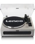 Gramofon Lenco - LS-440, automat, gri - 1t
