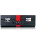 Pick-up Lenco - TT-110BKRD, semiautomat, negru/roșu - 5t