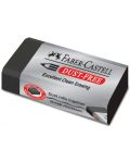 Ștergător Faber-Castell - Dust-Free, negru - 1t