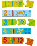 Puzzle-joc pentru copii Haba - Potriviri cu numere - 3t
