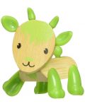 Jucarie pentru copii din bambus Hape - Animal mini Capra - 1t
