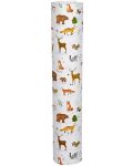 Hârtie de împachetat Goldbuch - Animale de pădure, alb, 50 x 70 cm - 2t