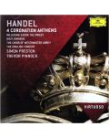 Handel: 4 Coronation Anthems Including Zadok The Priest; Dixit Dominus - (CD) - 1t