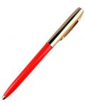Pix Fisher Space Pen Cap-O-Matic - 775 Brass, roșu - 1t