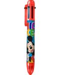 Stilou cu 6 culori Licență pentru copii - Mickey - 1t