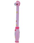Pix cu jucărie - Girafă roz - 2t