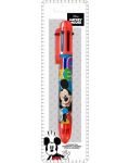 Stilou cu 6 culori Licență pentru copii - Mickey - 2t