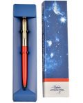 Pix Fisher Space Pen Cap-O-Matic - 775 Brass, roșu - 2t