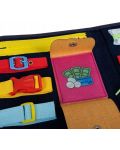 Set de joacă Iso Trade - tablă Montessori pentru manipularea senzorială - 3t