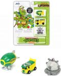 Set joc Jada Toys -  Teenage Mutant Ninja Turtles, 3 nano mașini - 1t