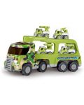 Camion militar de jucărie Sonne - Milly, cu cărucioare  - 1t