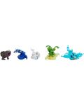 Set joc  Bakugan - Special Attack Ventri, Dragonoid, Titanium Bruiser, Titanium Trox, Smoke - 3t