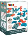 Set de jucării Smoby - Numere și litere magnetice - 1t