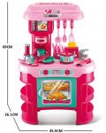 Set de joc Buba Kitchen Cook - Bucatarie pentru copii, roz - 4t