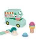Set de joc Battat - Camion de înghețată cu accesorii - 3t