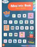 Cartea cu alfabet magnetic pentru copii Raya Toys - 134 de piese - 1t