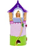 Disney Princess - păpușă Rapunzel cu turn - 4t