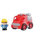 Set de joacă PlayGo - Mașină de pompieri cu figurină - 1t